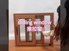 حمام المنزل النوافذ الألومنيوم المنزلقة الخفيفة الزجاج الألومنيوم النوافذ