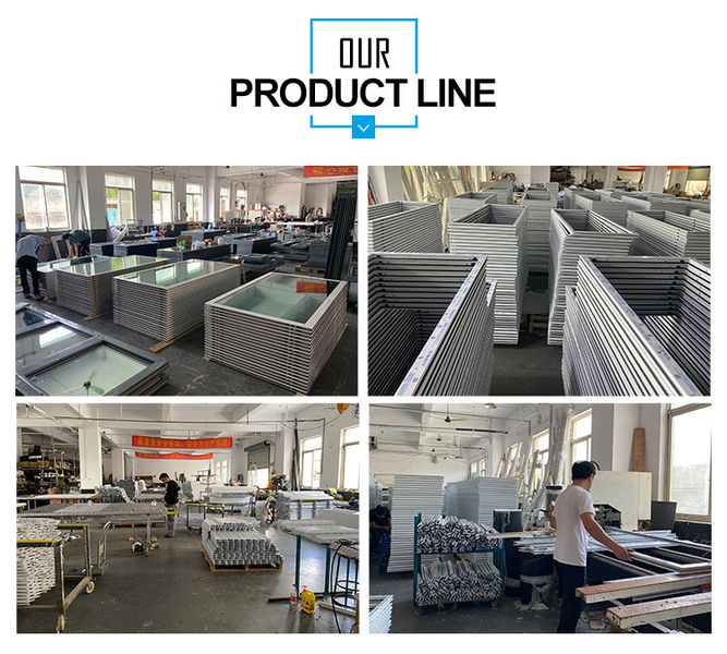 shanghai xuanyu building windows and doors co.,ltd خط إنتاج المصنع